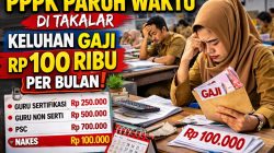 PPPK Paruh Waktu di Takalar Keluhkan Gaji Rp100 Ribu per Bulan