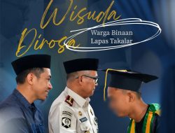 100 Warga Binaan Lapas Takalar Diwisuda Baca Al-Qur’an, Program Pembinaan Spiritual Berbuah Harapan Baru