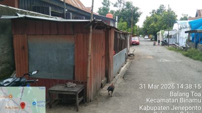 Bangunan Ilegal di Jeneponto Tak Kunjung Dibongkar, Warga Soroti Dugaan Intervensi