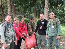 Patroli Hutan dan Aksi Bersih di Bulu Pengka, KPH Kelara Tekankan Disiplin Pendaki