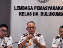 Rapat Perdana Kalapas Bulukumba, Andi Mansur Tekankan Sinergi dan Tinggalkan Ego Sektoral