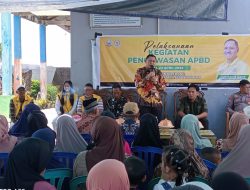 Turun ke Bontolebang, Anggota Komisi D Lukman B Kady Kawal Proyek Infrastruktur MYC