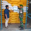 Stok Beras 1.593 Ton, TNI Kawal Stabilitas Pangan di Takalar