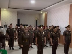 Pelantikan Kasubsi Kejari Takalar, Tekankan Integritas dan Profesionalisme