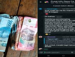 Bocor: Chat Grup Desa Cakura Ungkap Polemik Dugaan Pungutan 50ribu Bantuan Sembako