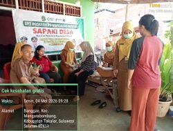 Kapus Mangarabombang Turun Gunung, SAPAKI Desa Diserbu Warga Banggae