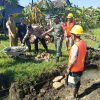 Resmi Dibangun: Dandim Takalar Letakkan Batu Pertama Koperasi Merah Putih di Lantang