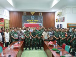 Kodim Takalar Perkuat Media Teritorial, Pusterad Turun Beri Pembinaan