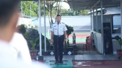 Kalapas Takalar Tekankan Disiplin dan Hemat Energi Saat Pimpin Apel Pagi
