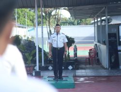 Kalapas Takalar Tekankan Disiplin dan Hemat Energi Saat Pimpin Apel Pagi