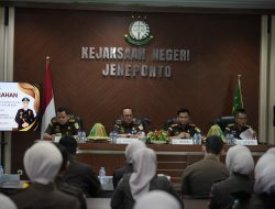 Kajati Sulsel Sidak Kejari Jeneponto, Tekankan Integritas dan Larangan Praktik Transaksional