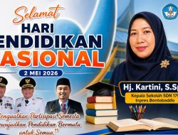 Hardiknas 2026, Kepala SDN 175 Bonto Baddo: Pendidikan Harus Adaptif dan Berkarakter