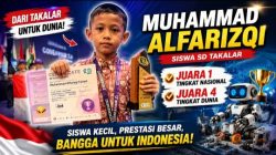 Siswa Kelas 1 SD di Takalar Raih Juara Nasional Robotik dan Masuk Empat Besar Dunia
