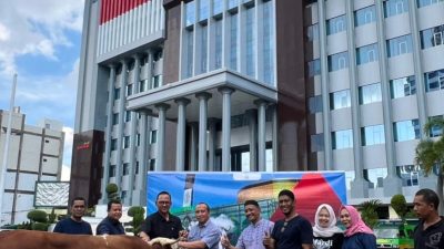 Kejati Sulsel Qurbankan 11 Sapi pada Idul Adha 1447 H, Kajati Ajak Perkuat Kepedulian Sosial