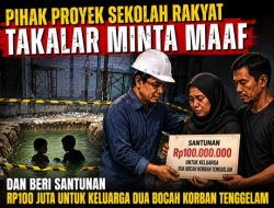 ‎Pihak Proyek Sekolah Rakyat Takalar Minta Maaf dan Beri Santunan untuk Keluarga Dua Bocah Korban Tenggelam