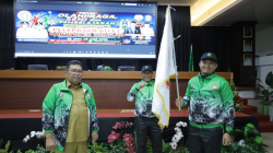 Bendera Kontingen Takalar Berkibar, Kadis Pendidikan Dody Rian: Peluang Kita Sama, Tekad Harus Lebih Besar untuk Jadi Juara
