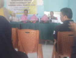 Camat Galesong Pimpin Bimtek Indeks Desa 2026 di Pattinoang, Babinsa Ikut Kawal Validasi Data