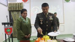 Potong Tumpeng Warnai Syukuran HUT ke-69 Kodam Hasanuddin di Takalar