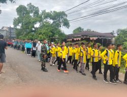 Babinsa Kelurahan Malewang Sertu Abd. Gaffar Pantau Pelaksanaan Pawai Serentak 1 Muharram 1448 H