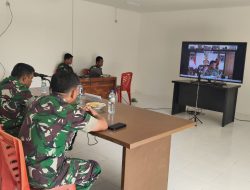 Dandim 1426 Takalar Ikuti Vicon Evaluasi Percepatan Pembangunan KDKMP, Tegaskan Komitmen Pendampingan di Lapangan
