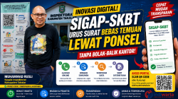Inspektorat Takalar Luncurkan SIGAP-SKBT, Urus Surat Bebas Temuan Kini Cukup Lewat Ponsel