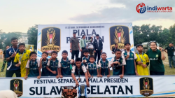 Lampaui Target, Gasta Takalar U-12 Raih Peringkat Ketiga Piala Presiden 2026