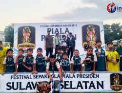 Lampaui Target, Gasta Takalar U-12 Raih Peringkat Ketiga Piala Presiden 2026
