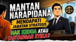OPINI: Mantan Narapidana Mendapati Jabatan Strategis: Hak Kedua atau Tantangan Etika?