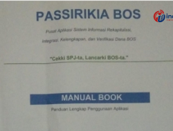 PASSIRIKIA BOS Diluncurkan, Disdik Takalar Percepat Transparansi dan Pengawasan Dana Sekolah