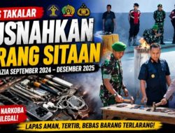 Lapas Takalar Musnahkan Barang Sitaan Hasil Razia, Perkuat Komitmen Berantas Narkoba dan HP Ilegal