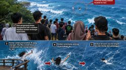 Viral Detik-Detik Mencekam di Pantai Apparalang Bulukumba, Diduga Siswi SMA Jatuh Terseret Ombak