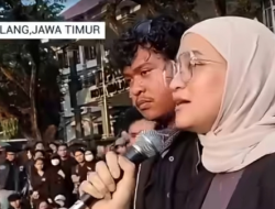 Viral! Didepan Massa Aksi Ketua DPRD Kota Malang Dukung Penghentian Program MBG
