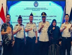 Kalapas Takalar Hadiri Pelantikan Pejabat Pemasyarakatan, Awaluddin Resmi Jabat Kasubsi Registrasi dan Bimkemas
