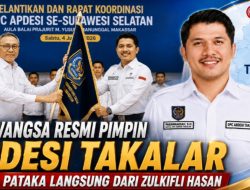 Parawansa Resmi Pimpin APDESI Takalar, Terima Pataka Langsung dari Zulkifli Hasan