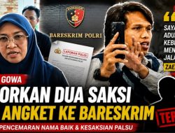 Bupati Gowa Laporkan Dua Saksi Hak Angket ke Bareskrim, Zaenal Abidin: “Saya Apresiasi Aduannya, Kebenaran akan Menemukan Jalannya”