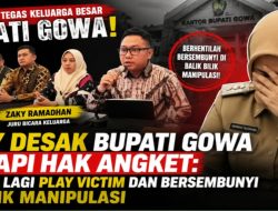 Zaky Desak Bupati Gowa Hadapi Hak Angket: Jangan Lagi Play Victim dan Bersembunyi di Balik Manipulasi