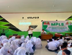MPLS Jadi Momentum Edukasi, Kasat Narkoba Polres Takalar Dorong Pelajar Jadi Pelopor Sekolah Bersih Narkoba