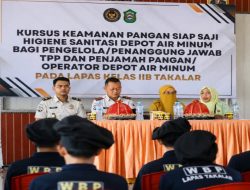 Lapas Takalar Perkuat Standar Higiene Dapur, Warga Binaan Dibekali Keahlian Keamanan Pangan