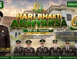 HUT Bhakti Adhyaksa ke-66, Kejari Takalar Teguhkan Semangat “JAMILA”