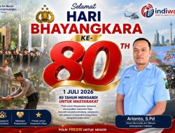 Dirut Perumda Tirta Panrannuangku Takalar Apresiasi Pengabdian Polri di HUT Bhayangkara ke-80