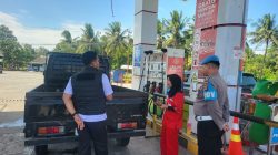 Atasi Antrean Panjang, Polres Pinrang Cek SPBU Tiroang dan Pastikan Stok BBM Subsidi Aman