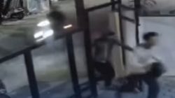 Aksi Penyerangan OTK di Studio Gym Makassar Terekam CCTV, Polisi Buru Pelaku