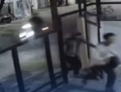 Aksi Penyerangan OTK di Studio Gym Makassar Terekam CCTV, Polisi Buru Pelaku