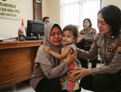 Polrestabes Makassar Selamatkan Balita yang Disandera Akibat Utang Arisan Ibunya